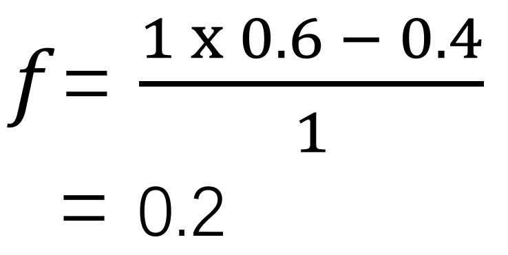 凯利公式 凯利公式
